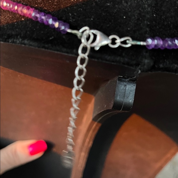 💜Amethyst Bead Chain - Picture 2 of 4